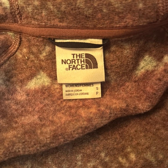 THE NORTH FACE PRINTED CRESCENT HOODED PULLOVER FLEECE - Picture 6 of 6